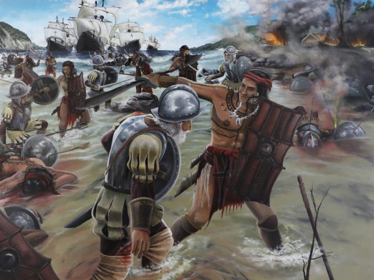 معركة ماكتان ومقتل فرناندو ماجلان على يد لابو لابو