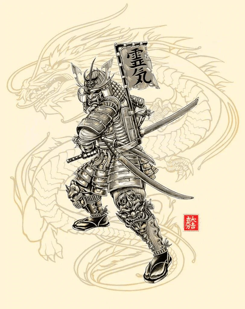 محاربو الساموراي في اليابان