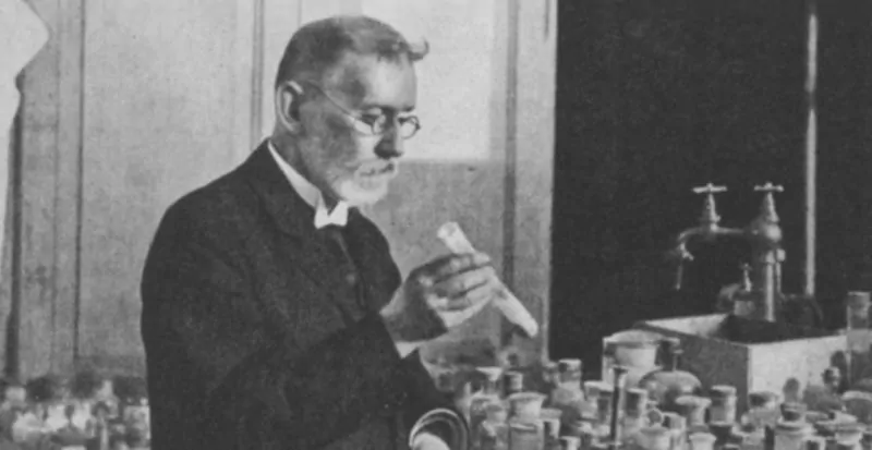 بول إيرليش مخترع الأرسفينامين Arsphenamine