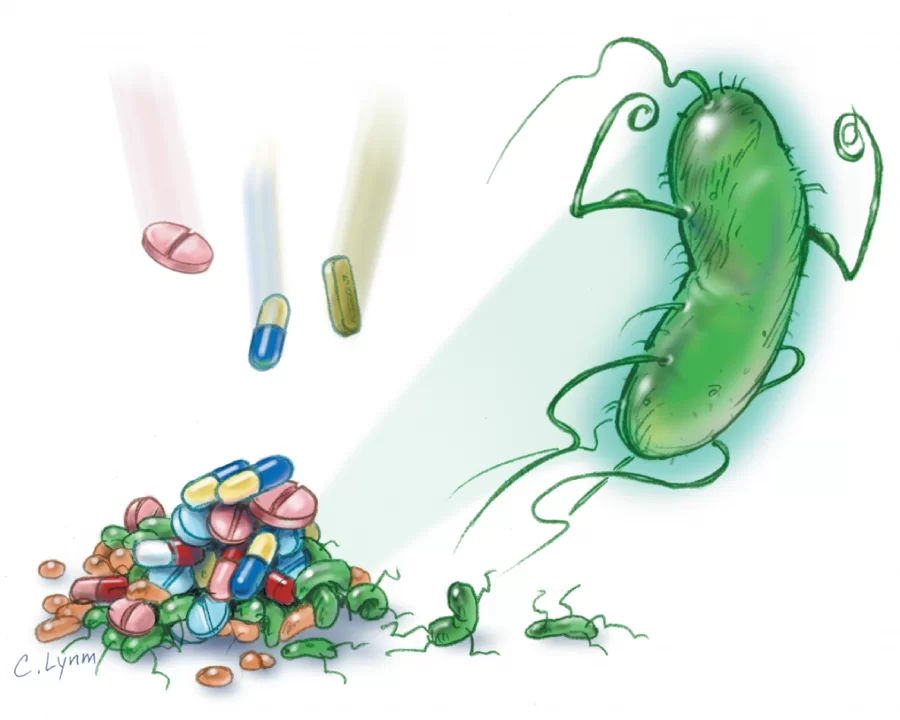 البكتيريا المقاومة للمضادات الحيوية