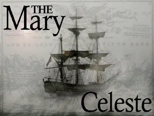 اختفاء سفينة ماري سيليست