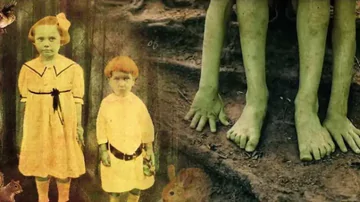 لغز طفلي وولبت الخضر : أطفال ببشرة خضراء ظهرو من العدم