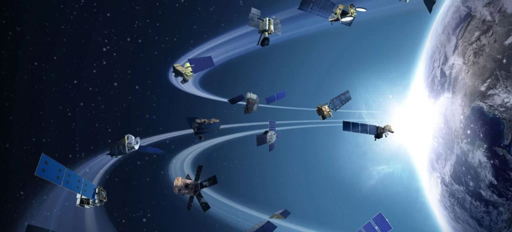 الأقمار الصناعية المستعملة في مشروع ستارلنك
