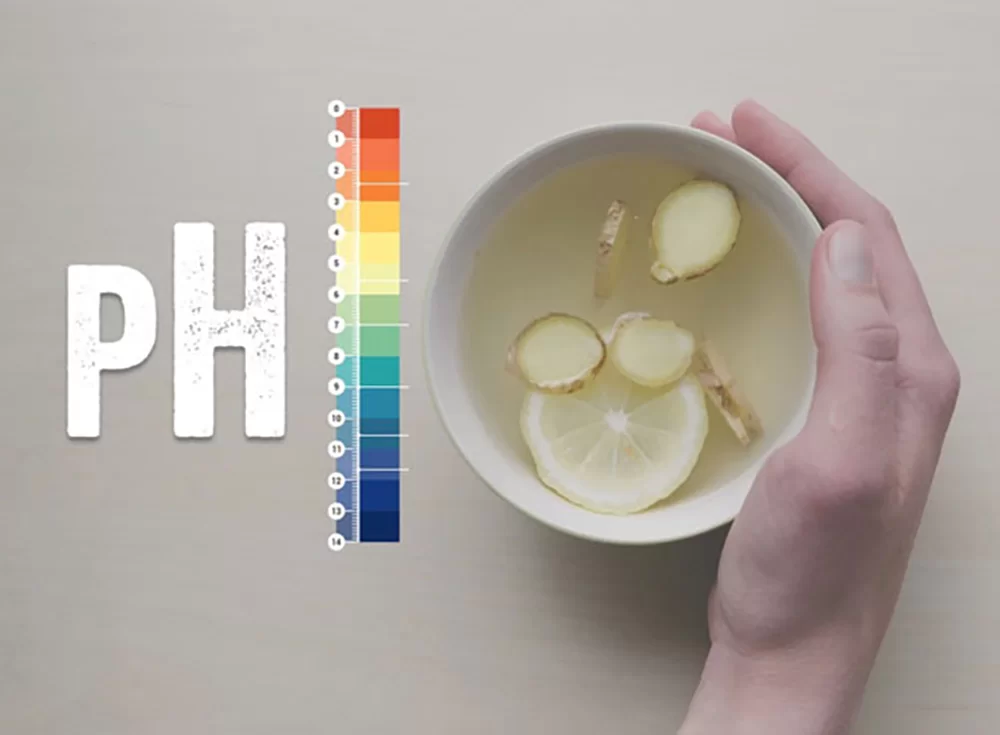معدل pH الأطعمة