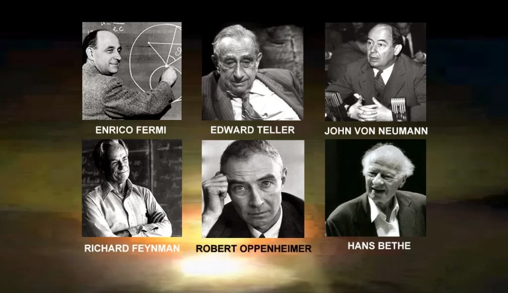 العلماء الذين شاركوا في مشروع مانهاتن السري