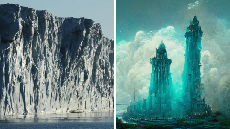 ما وراء الجدار الجليدي في أنتاركتيكا